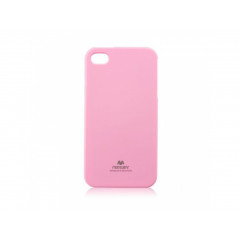 Jelly Púzdro Mercury -  iPhone 4G, 4S light ružový