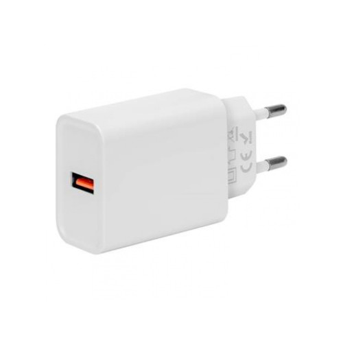 Obal:Me Cestovní Nabíječka USB-A 18W biely