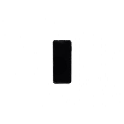 LCD display + Dotyk + Predný Kryt Samsung F721 Galaxy Z Flip 4 5G Graphite (Service Pack)