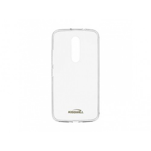 Kisswill TPU Púzdro Transparent pre Lenovo Moto M