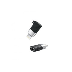 XO Adapter NB149-D USB-C - Lightning čierny