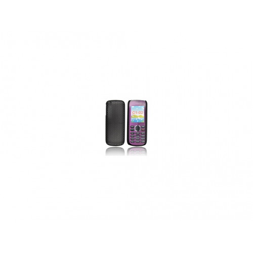 PUZDRO NOKIA C1-02 PLASTOVÉ GRID čierne