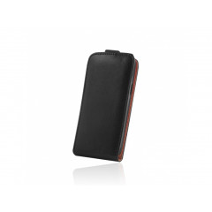 Kožené púzdro PLUS New pre Microsoft Lumia 532 čierne