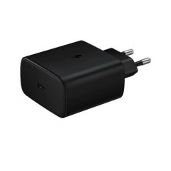 EP-TA845XBE Samsung USB-C 45W Cestovní nabíječka + USB-C/USB-C Datový Kabel čierny (Pošk.
