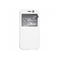 Knižkové puzdro HTC One (M8), biele