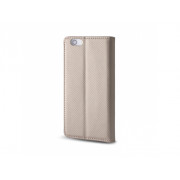 Púzdro Smart Magnet pre Huawei Y6 II Compact zlatý