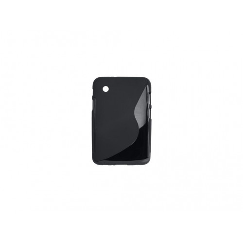PUZDRO SAMSUNG P3100 SILICON ČIERNE VZOR S PUZDRO SAMSUNG P3100 SILICON ČIERNE VZOR S
