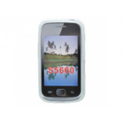 PUZDRO SAMSUNG S5660 SILICON BIELE