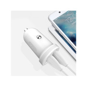 XO Autonabíjačka CC18 biela 2USB 2,1A