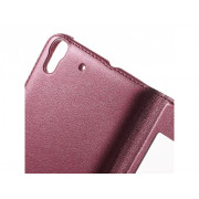 Púzdro book Dual  Windows Huawei Honor 4A / Y6 vínovo červené