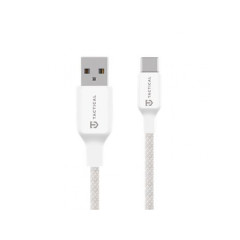 Tactical Stitch Thread Cable USB-A/USB-C 2m biely