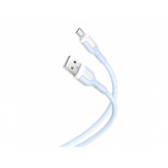 XO kabel NB212 USB - microUSB 1,0 m 2,1A modrý
