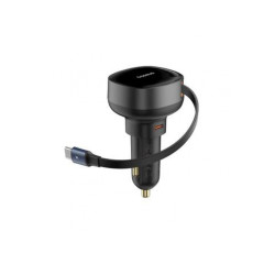 Baseus Enjoyment Pro Nabíječka do Auta USB-C 60W Cluster čierny (Pošk. balení)