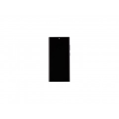 LCD displej + Dotyk + Predný kryt Samsung S908B Galaxy S22 Ultra Phantom čierny (Service P