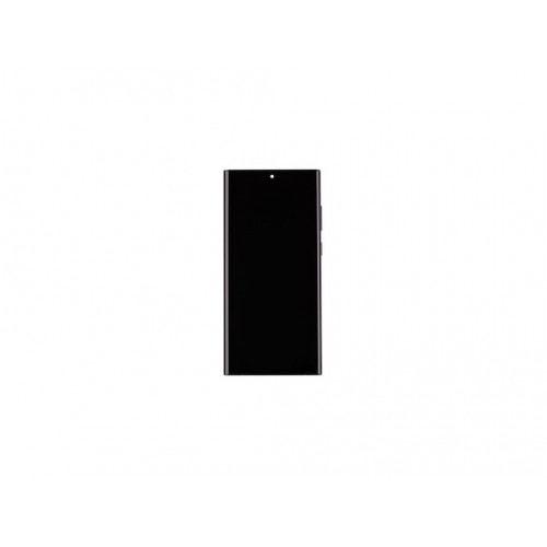 LCD displej + Dotyk + Predný kryt Samsung S908B Galaxy S22 Ultra Phantom čierny (Service P LCD displej + Dotyk + Predný kryt Samsung S908B Galaxy S22 Ultra Phantom čierny (Service P