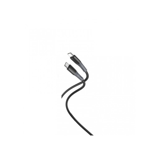 XO kábel NB-Q226B USB-C - USB-C 1m 60W čierny XO kábel NB-Q226B USB-C - USB-C 1m 60W čierny