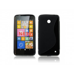 S-line Silikónový kryt NOKIA 530 čierna