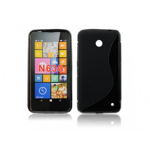 S-line Silikónový kryt NOKIA 530 čierna