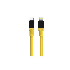 Tactical Fat Man Cable USB-C/Lightning 1m Žltý