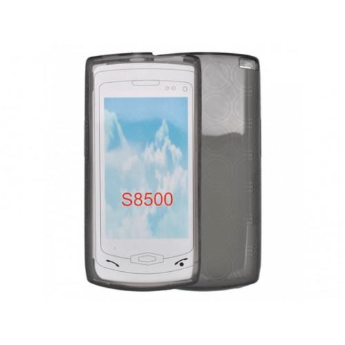 PUZDRO SAMSUNG S8500 SILICON ČIERNE