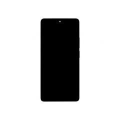 LCD Displej + Dotykové Doska + Predný Kryt pre Xiaomi Redmi Note 14S čierny (Service Pack)