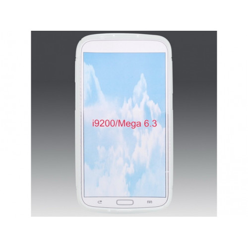 PUZDRO SAMSUNG i9200 GALAXY MEGA 6.3 SILICON TRANSPARENT VZOR S PUZDRO SAMSUNG i9200 GALAXY MEGA 6.3 SILICON TRANSPARENT VZOR S