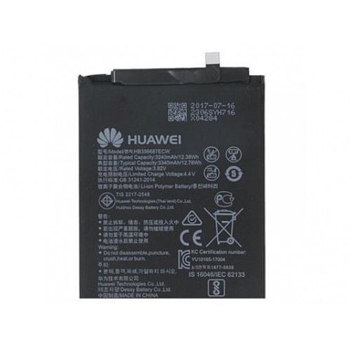 HB356687ECW Huawei Batéria 3340mAh Li-Pol (Service Pack) Honor 7X, P30 lite, Mate10 lite
