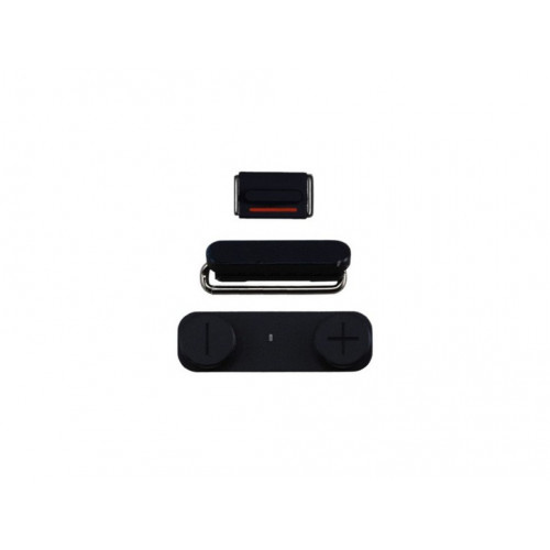 side key iPhone 5 OEM 1 set čierny side key iPhone 5 OEM 1 set čierny