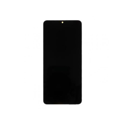 LCD display + Dotyk + Predný Kryt Samsung A075 Galaxy A07 čierny (Service Pack)