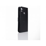 Litchi Knižkový Obal HTC Desire 10 Pro čierny