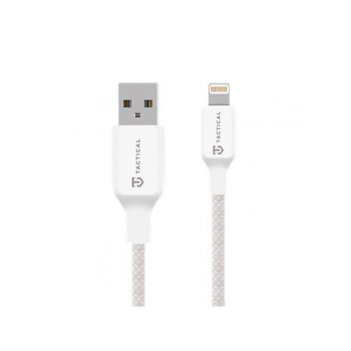 Tactical Stitch Thread Cable USB-A/Lightning 1m biely Tactical Stitch Thread Cable USB-A/Lightning 1m biely