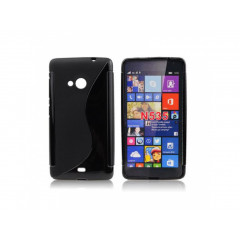 S-line Silikónový kryt Microsoft Lumia 540 čierny