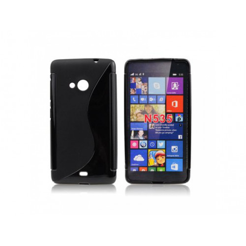 S-line Silikónový kryt Microsoft Lumia 540 čierny S-line Silikónový kryt Microsoft Lumia 540 čierny