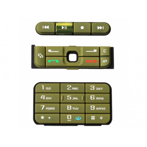 KLÁVESNICA NOKIA 3250 ZELENA ORIGINÁL KLÁVESNICA NOKIA 3250 ZELENA ORIGINÁL