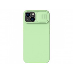 Nillkin CamShield Silky Magnetic Silikonový Kryt pre Apple iPhone 14 Plus Green