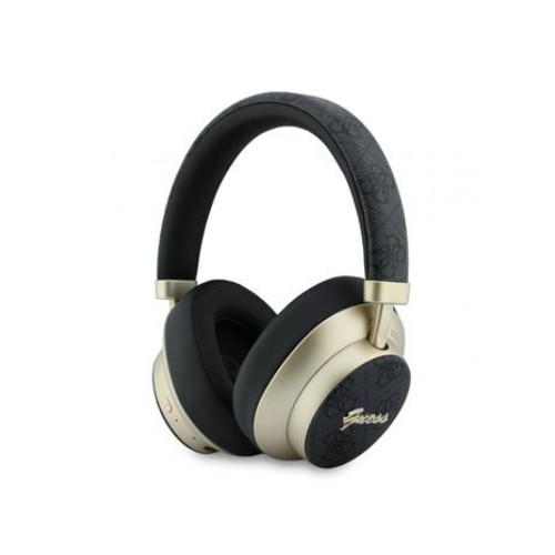 Guess PU 4G Gold Script Metal Logo ENC Bezdrátová Sluchátka čierny Guess PU 4G Gold Script Metal Logo ENC Bezdrátová Sluchátka čierny