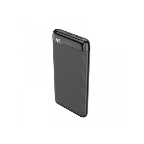 Setty Power banka 10000 mAh s LCD čierna