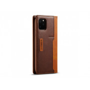 LC.IMEEKE Retro Style Knižkový Obal iPhone 11 Pro 5.8 inch hnedý LC.IMEEKE Retro Style Knižkový Obal iPhone 11 Pro 5.8 inch hnedý