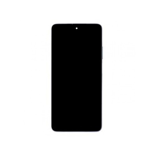 LCD Displej + Dotykové Doska + Predný Kryt pre Xiaomi Redmi Note 9 Pro 5G čierny (Service