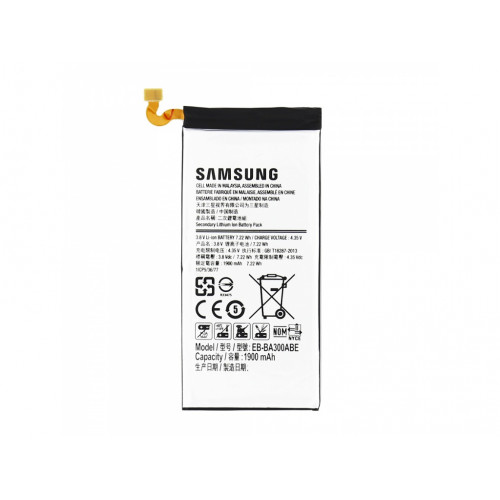 EB-BA300BBE Samsung A300 Batéria Li-Ion 1900mAh (Bulk) original EB-BA300BBE Samsung A300 Batéria Li-Ion 1900mAh (Bulk) original
