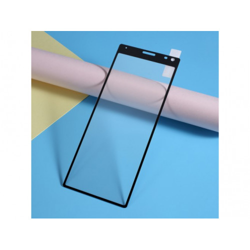5D Ochranné tvrdené sklo Sony Xperia 10 čierne