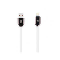 OBAL:ME Sleek USB-A/Lightning kábel biely