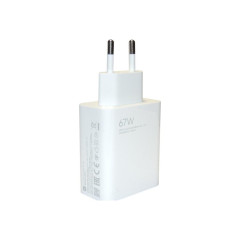 Xiaomi MDY-12-EH USB-A 67W Cestovná Nabíjačka biela