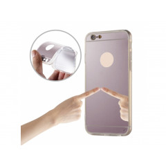 Mirror TPU Púzdro pre Samsung A5 2016 (A510) rose zlatý