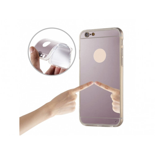 Mirror TPU Púzdro pre Samsung A5 2016 (A510) rose zlatý