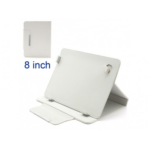 Universal Magnetic book púzdro pre Samsung Galaxy Note 8.0 N5100 biele Universal Magnetic book púzdro pre Samsung Galaxy Note 8.0 N5100 biele