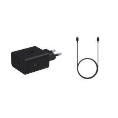 EP-T6010NBE + EP-DA705BBE Samsung USB-C 60W Cestovní nabíječka + USB-C/USB-C Datový Kabel