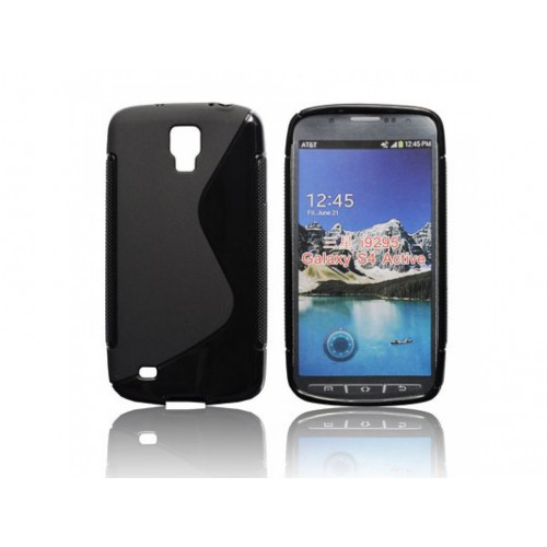 PUZDRO SAMSUNG i9295 GALAXY S4 ACTIV VZOR S ČIERNE