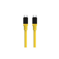 Tactical Fat Man Cable USB-C/USB-C 1m Žltý